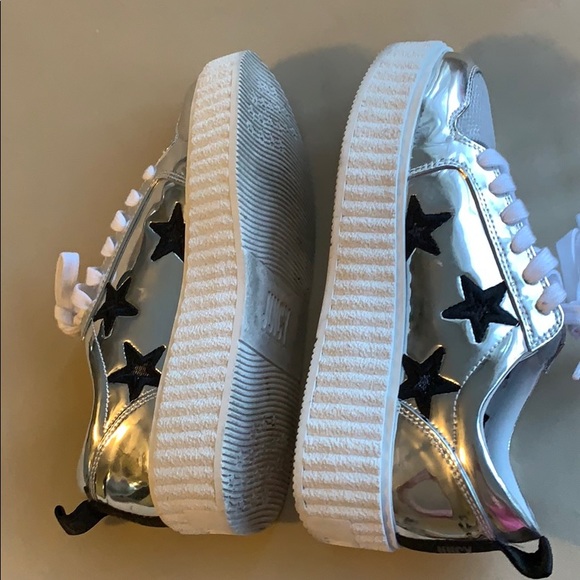 Juicy Couture Shoes - Juicy Couture Metallic Tennis Shoes